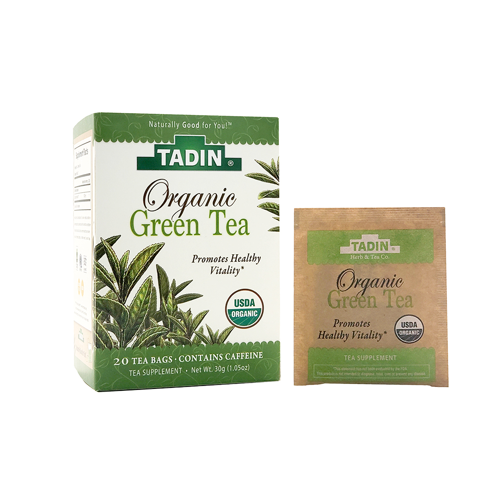 Organic Green Tea Tadin Herb Tea Co 