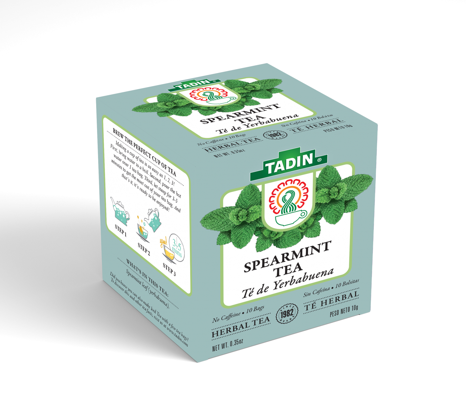 Spearmint Tea Tadin Herb & Tea Co.