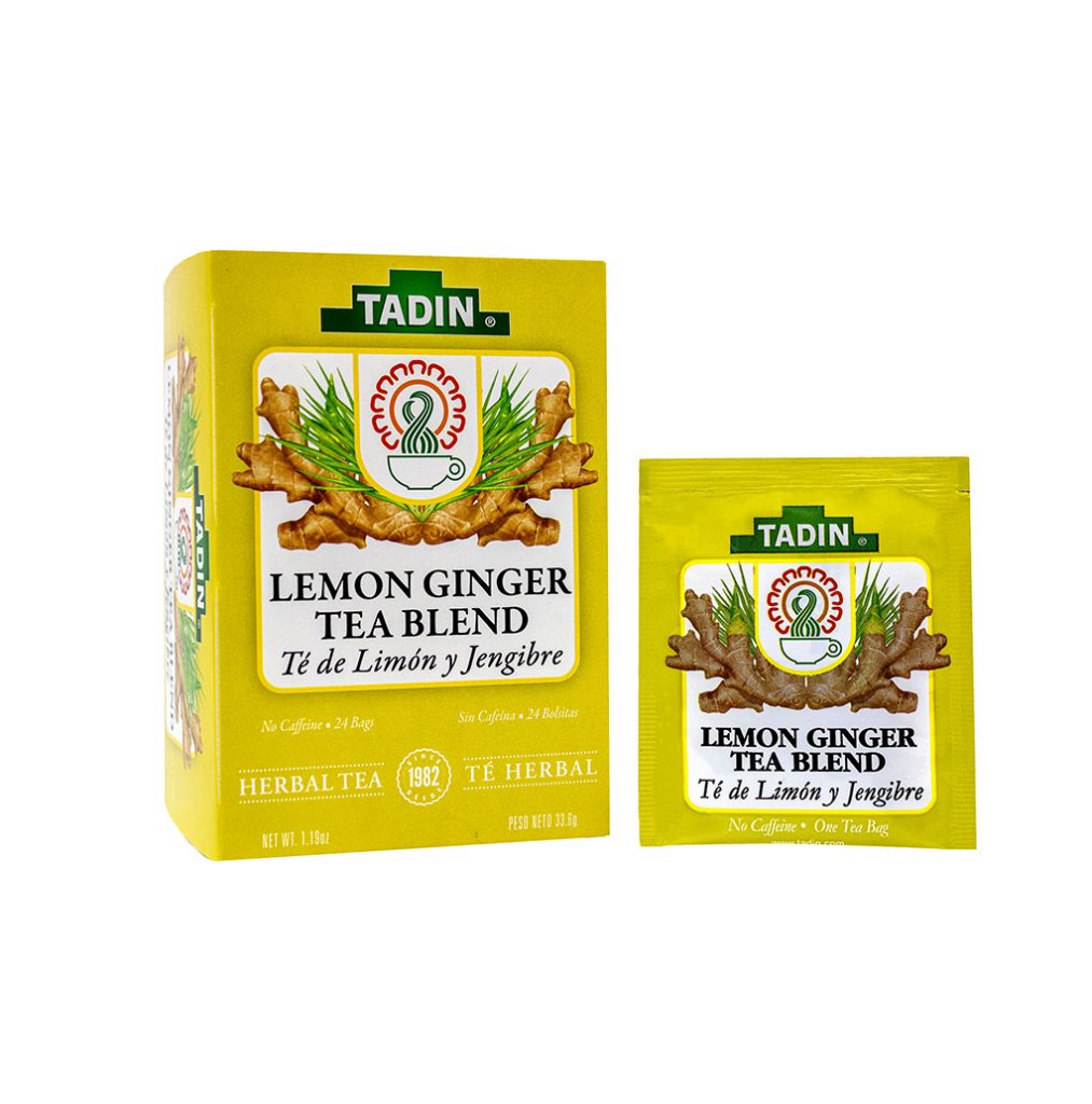 Lemon Ginger Tea Blend Tadin Herb & Tea Co.