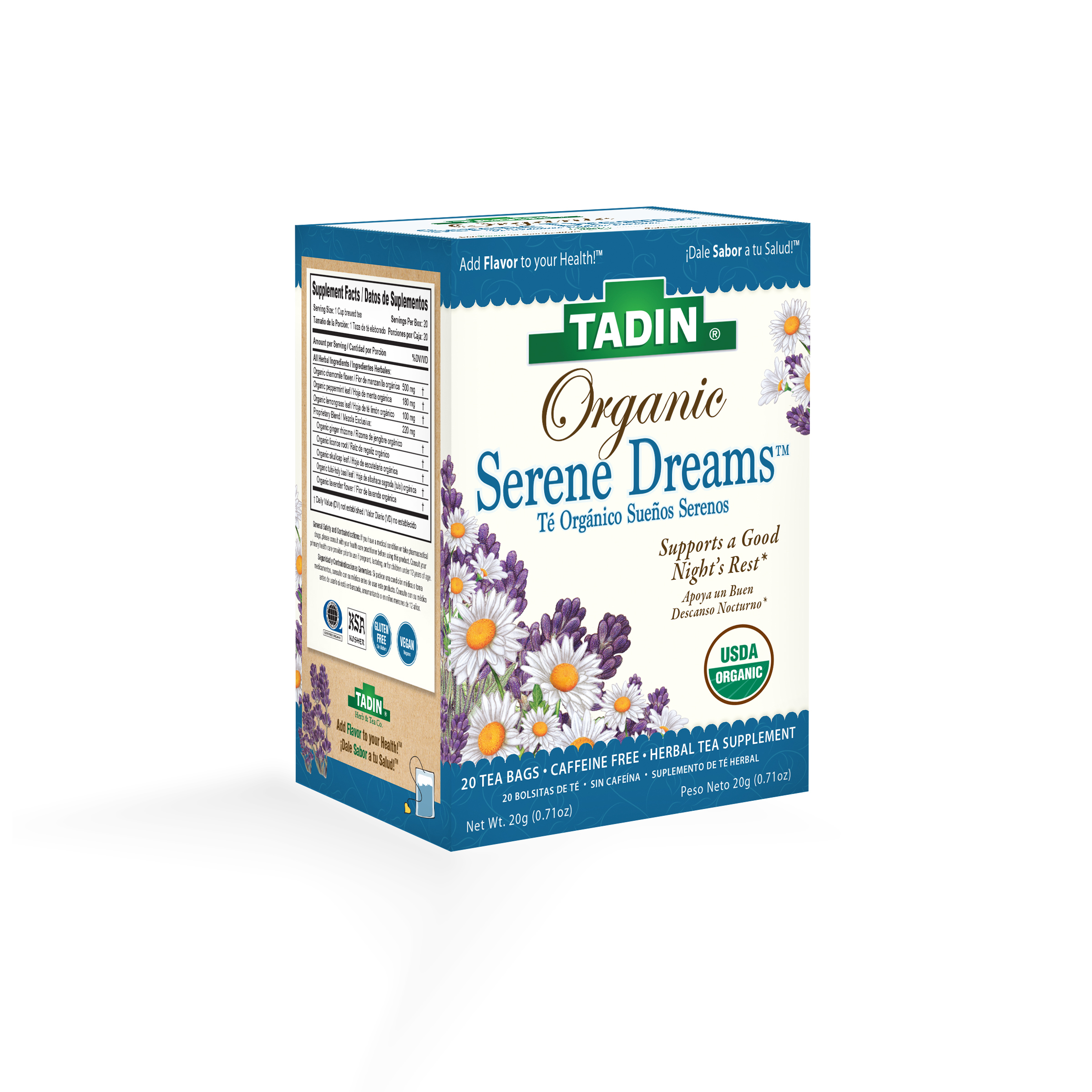 Organic Serene Dreams – Tadin Herb & Tea Co.