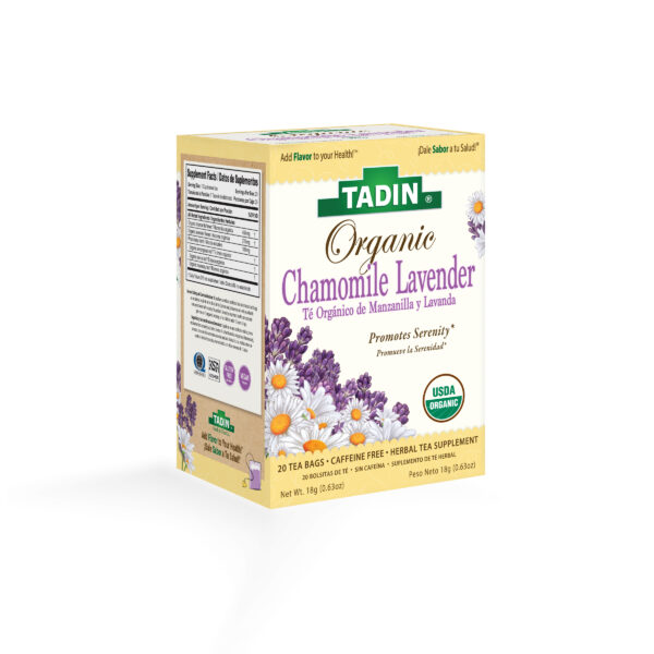 Té Orgánico de Manzanilla y Lavanda