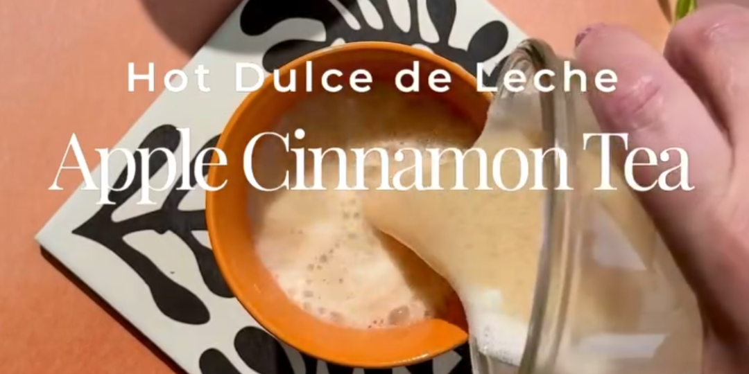 Hot Dulce de Leche Cinnamon Apple Tea Hot Dulce de Leche Cinnamon Apple Tea