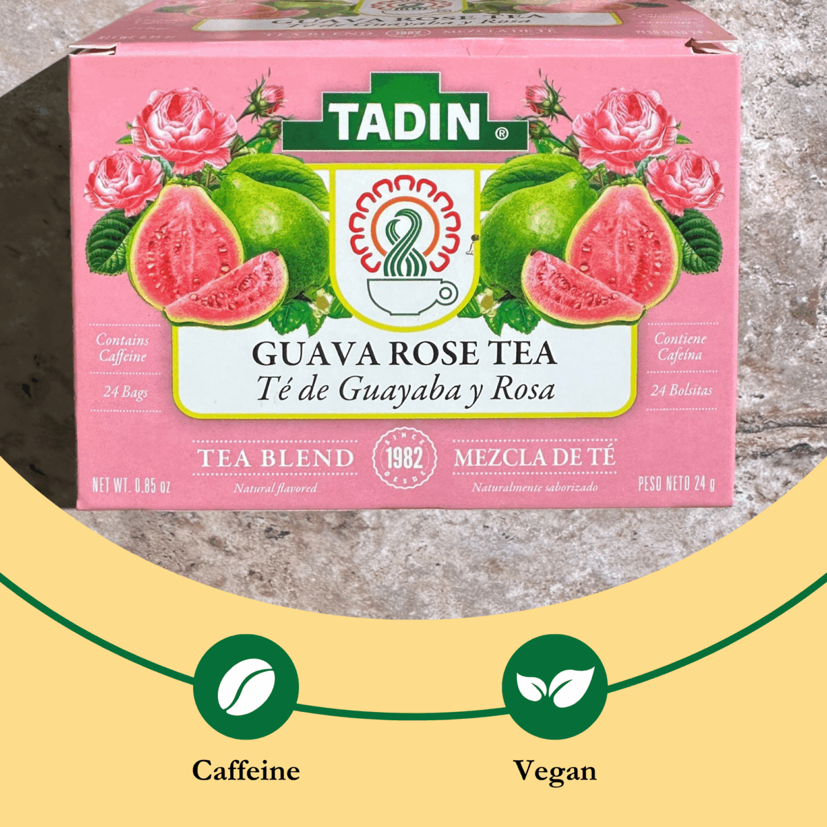 guava tea - rose tea - summer tea