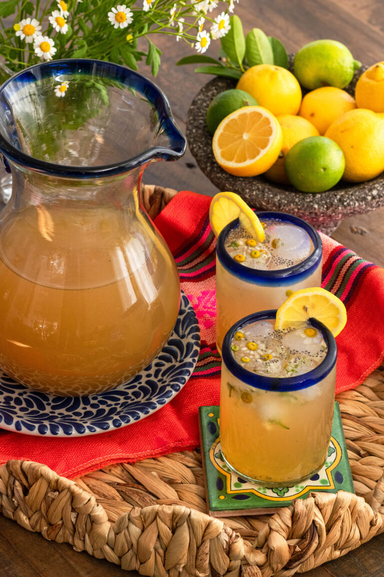 Manzanilla Limonada with Lemongrass Honey