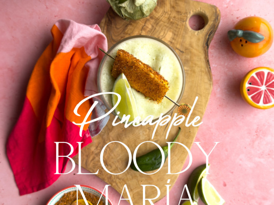 Pineapple Bloody Maria Mocktail