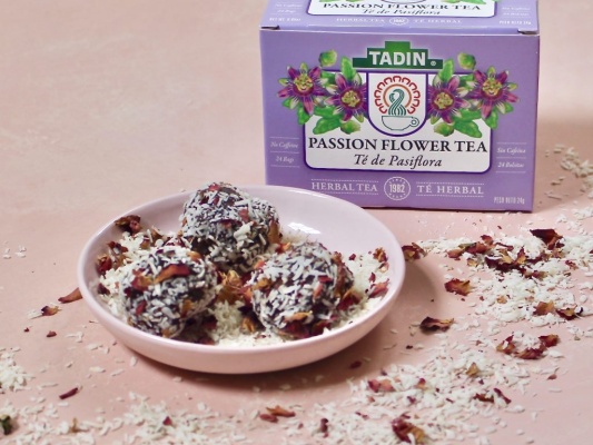 Passion Flower Tea Chocolate Truffles