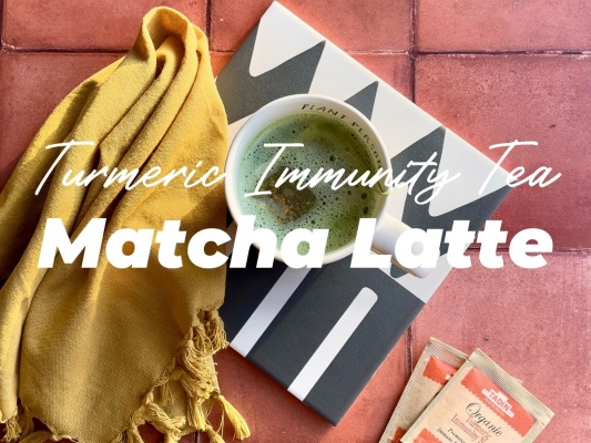 Turmeric Immunity Matcha Tea Latte