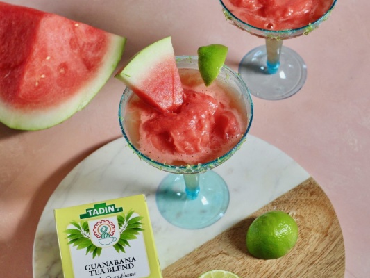 Guanabana Watermelon TEA-quila Frozen Margarita