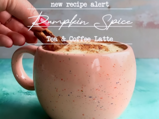 Pumpkin Spice Tea & Coffee Latte