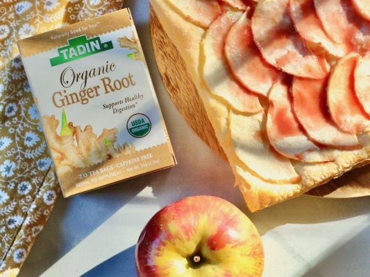 Apple Tart with Organic Ginger Glaze