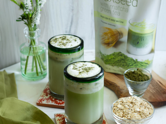 Matcha Linaza Oatchata