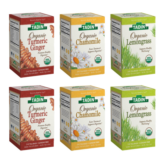 (Organic Herbal Tea Variety Pack, Caffeine Free) Paquete Variado de Té de Hierbas Orgánico, sin Cafeína