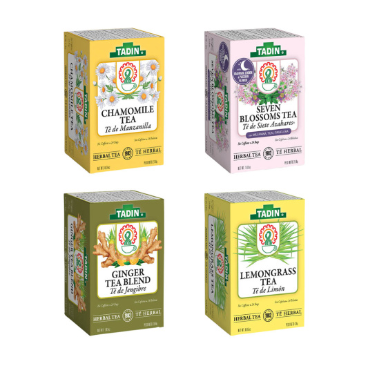 Morning, Noon, and Night Herbal Tea Kit (Paquete Variado de Té de Hierbas para la Mañana, el Mediodía y la Noche)