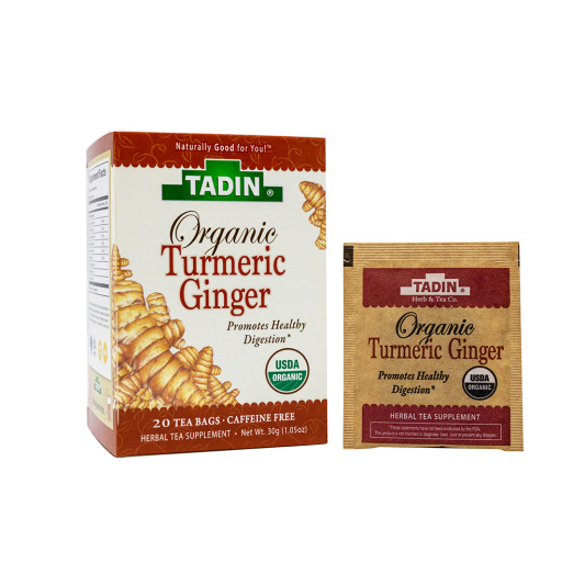Organic Turmeric Ginger (Té Orgánico de Jengibre y Cúrcuma)